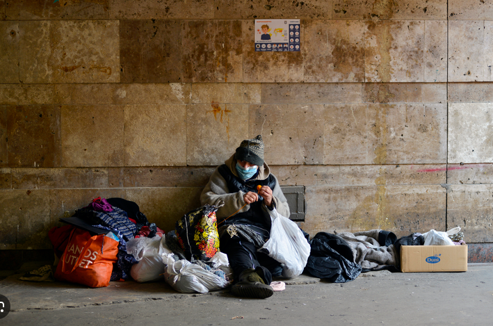 homeless person