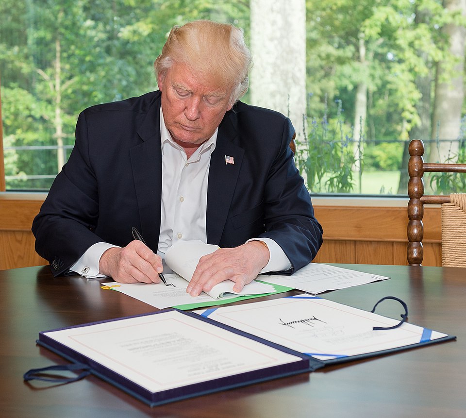 trump signing bill